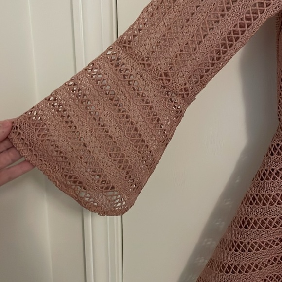 Bardot Juniors “Tweens Collins Frill Dress” in Peach Pink - Picture 2 of 8